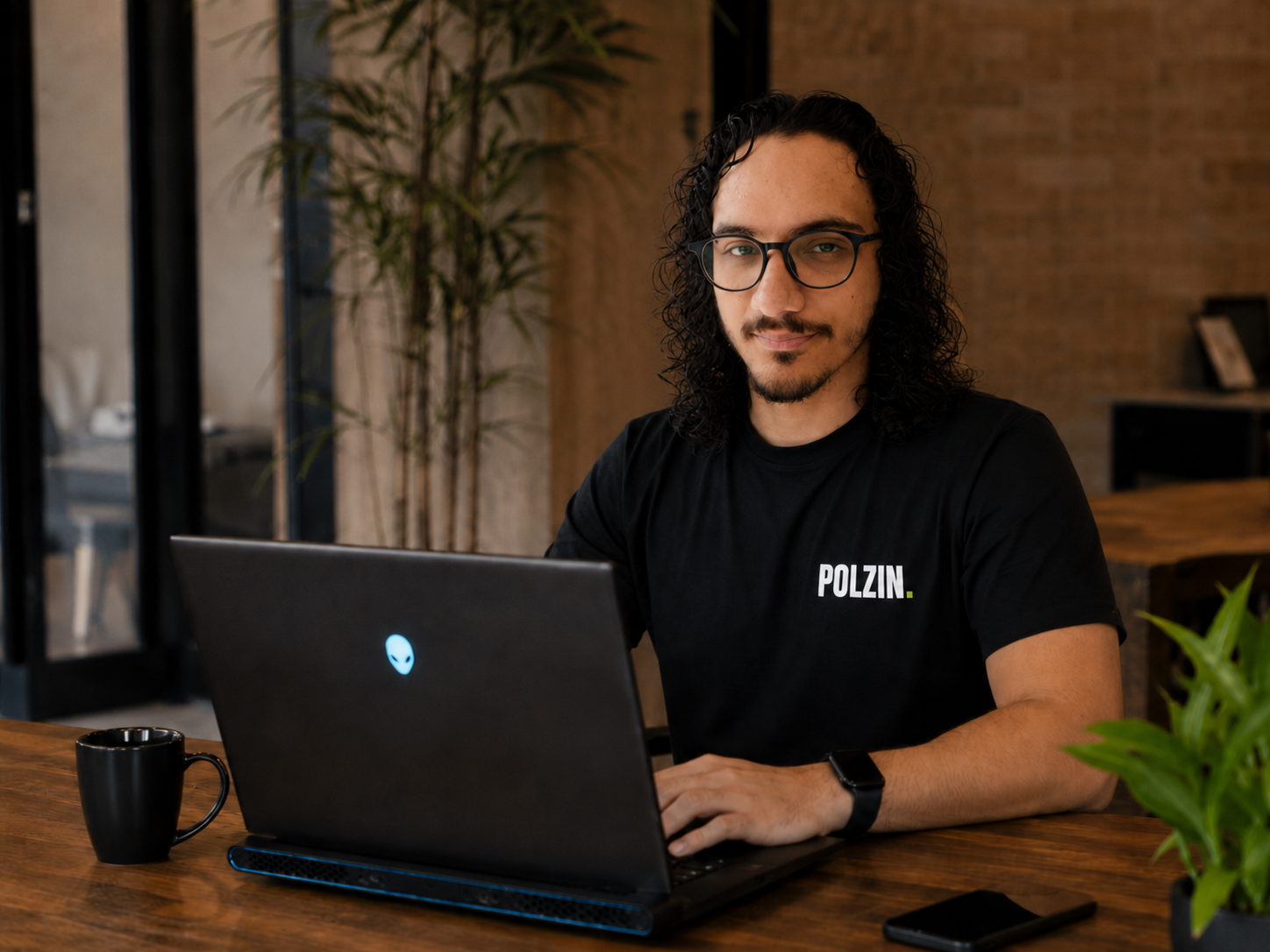 Polzin Digital technician at work